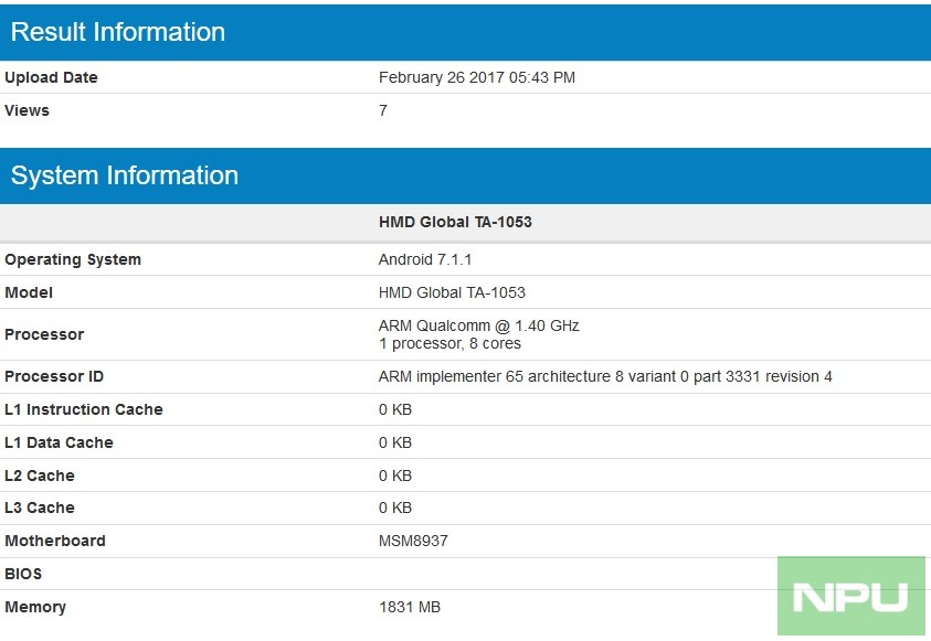 ta 1053 specs