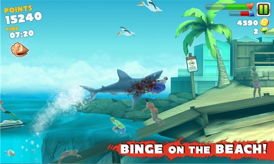 Angry Sharks 🕹️ Play Now on GamePix