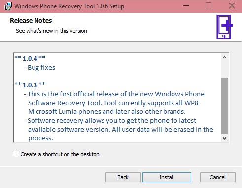 download windows recovery tool from cell phone.to laptip