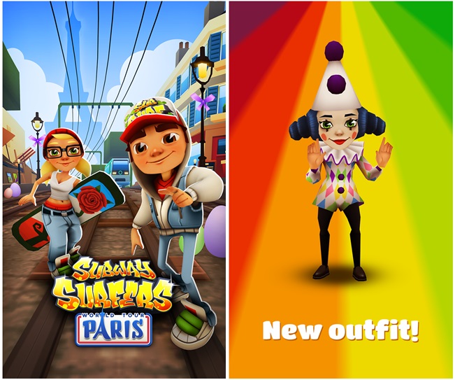 Subway Surfers World Tour Paris .