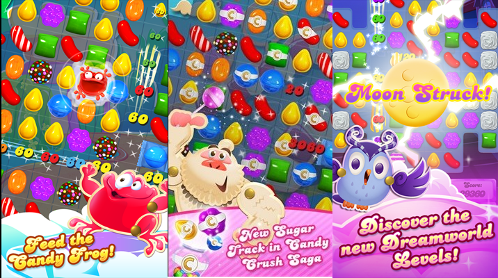 Candy Crush Saga to jeopardize productivity of Windows 10 users