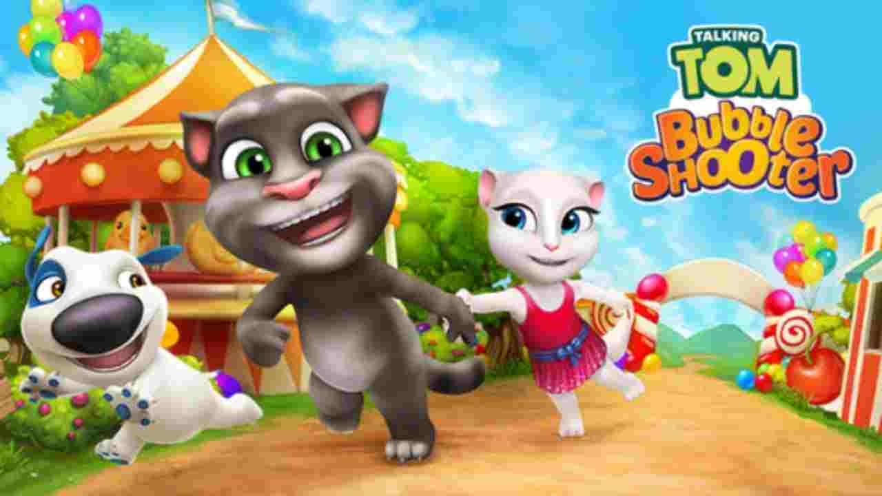 Talking Tom Bubble Shooter Game Updated With New Persia Levels And More