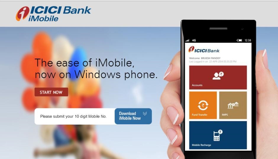 mobile banking icici download software