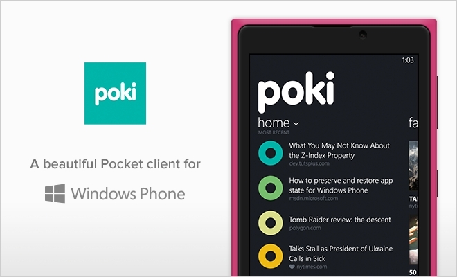 Poki for Pocket - Microsoft Apps