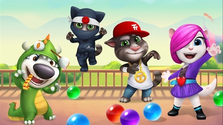 Bubble Shooter, Talking Tom & Friends Wiki