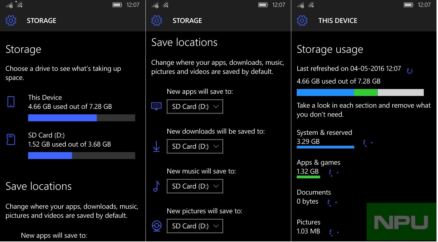 windows phone sd card