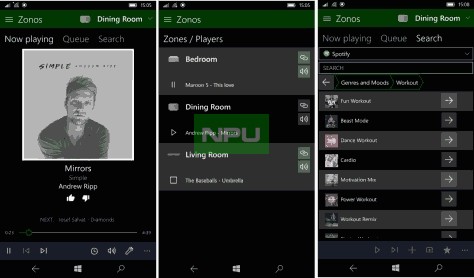 Sonos Client Zonos UWP App Updated New Features For Windows 10 Devices Nokiapoweruser