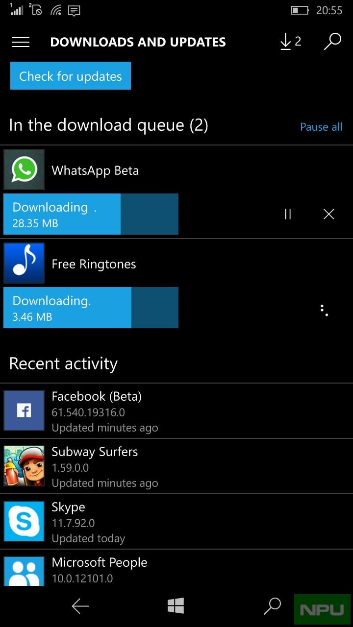 Get WhatsApp Beta on Windows Phone / Windows 10 Mobile devices