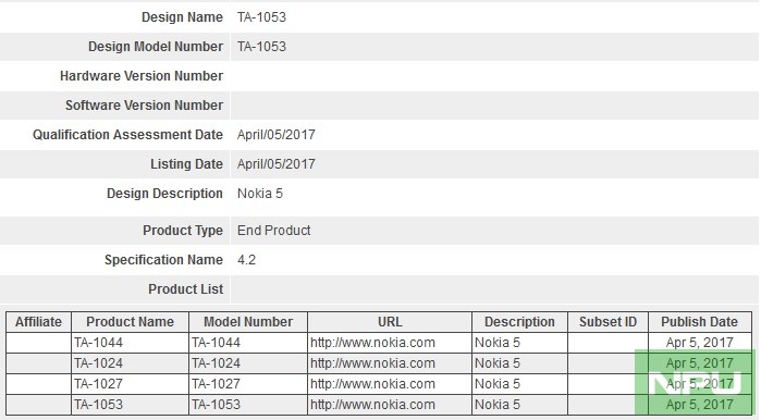 nokia 5 bluetooth version