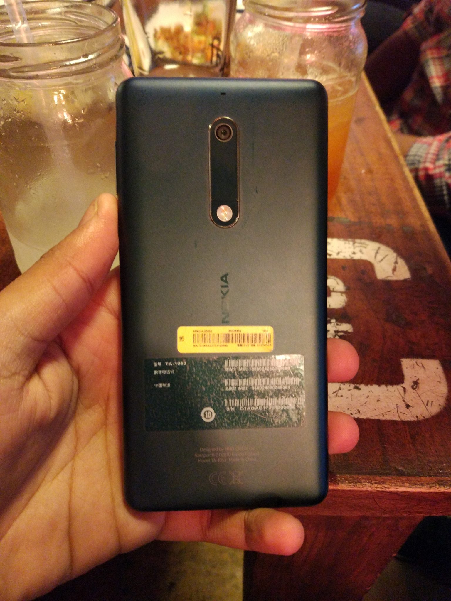 Nokia 5 handson images from HMD India event. First impressions
