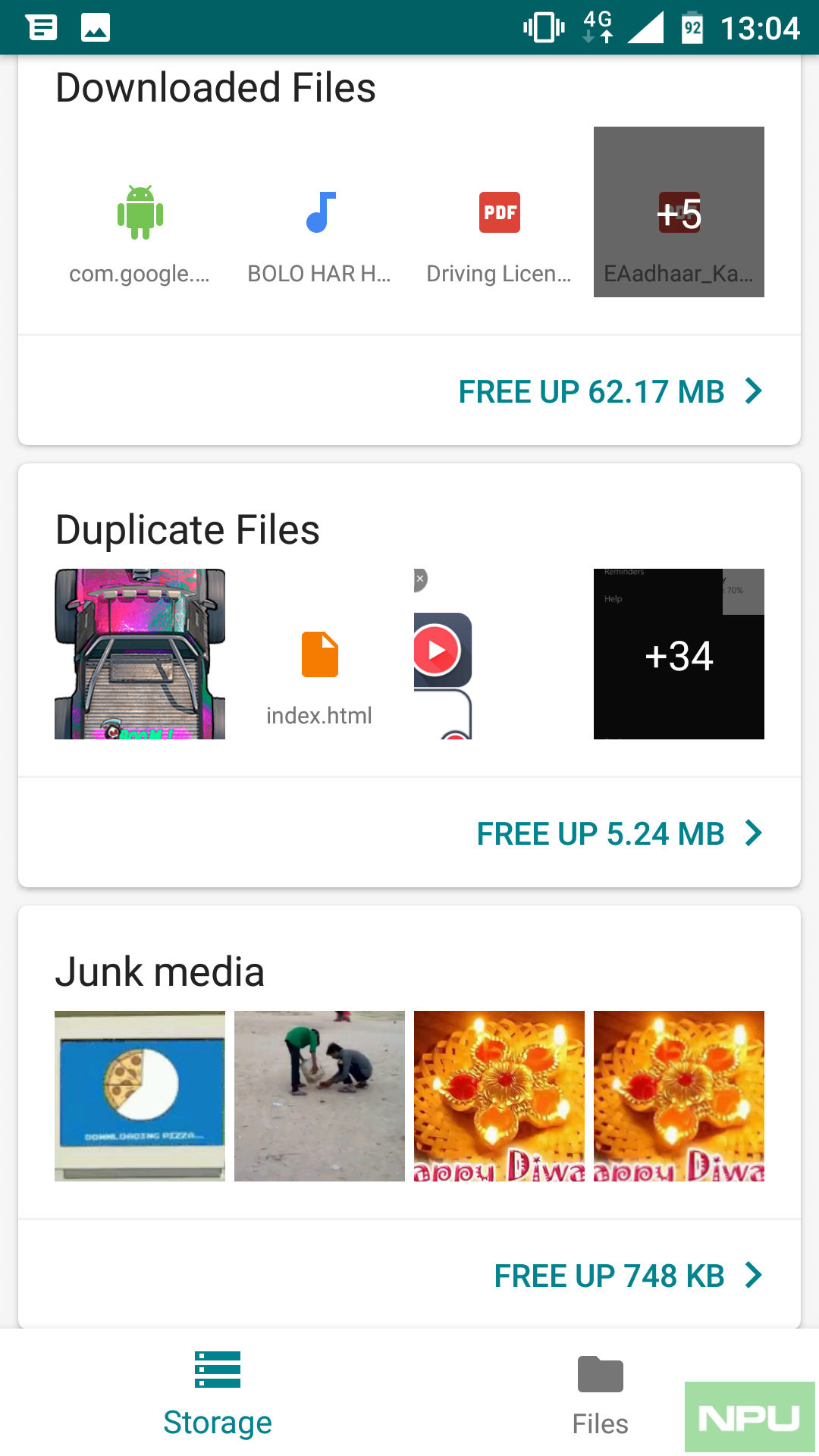 Update: Google's official file Manager Files Go [APK] available as Beta ...