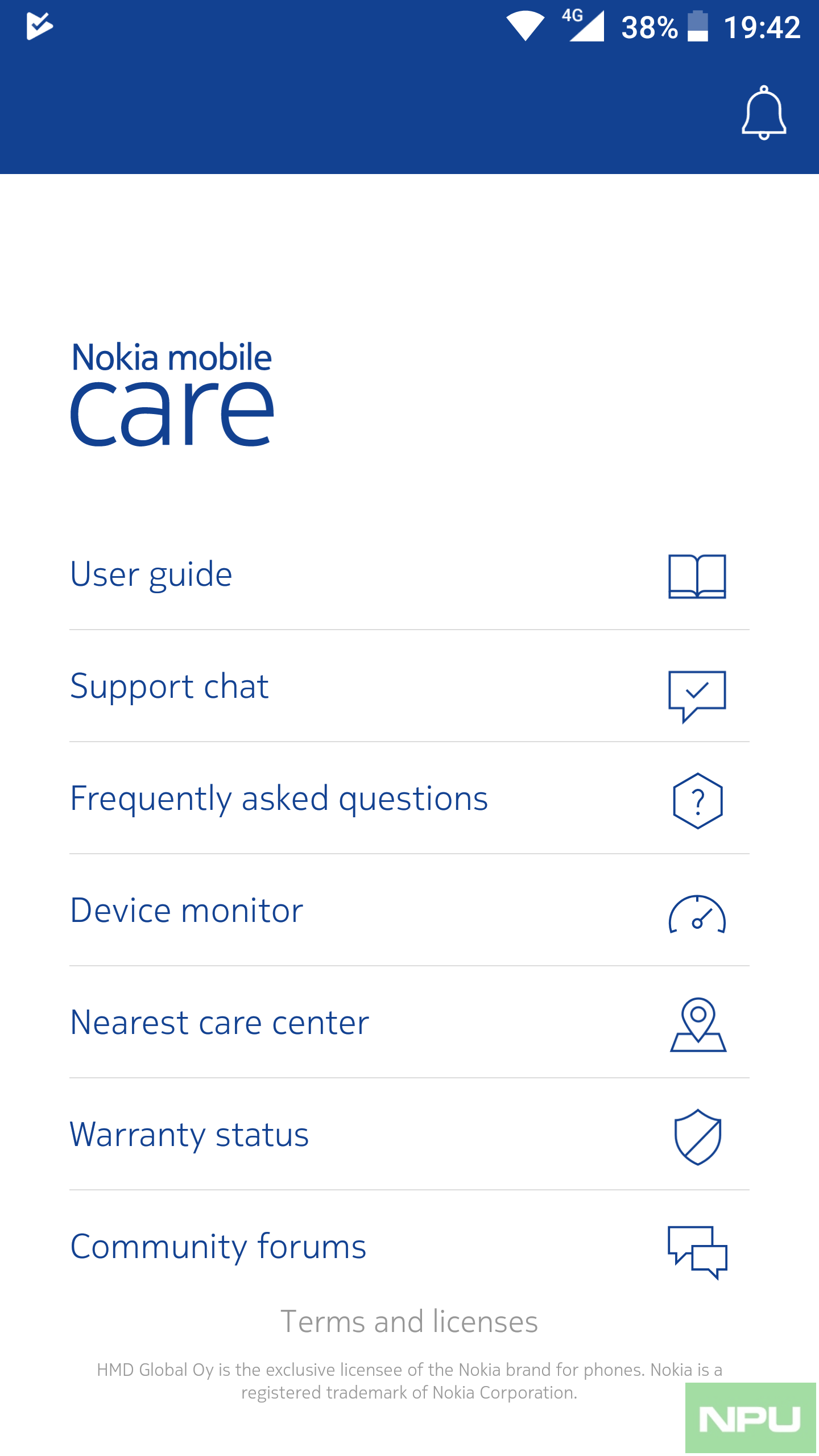 mobile monitoring application Nokia 6.2