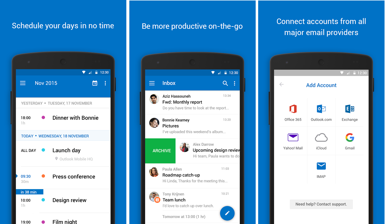 Outlook android exchange. Смартфон Outlook с.