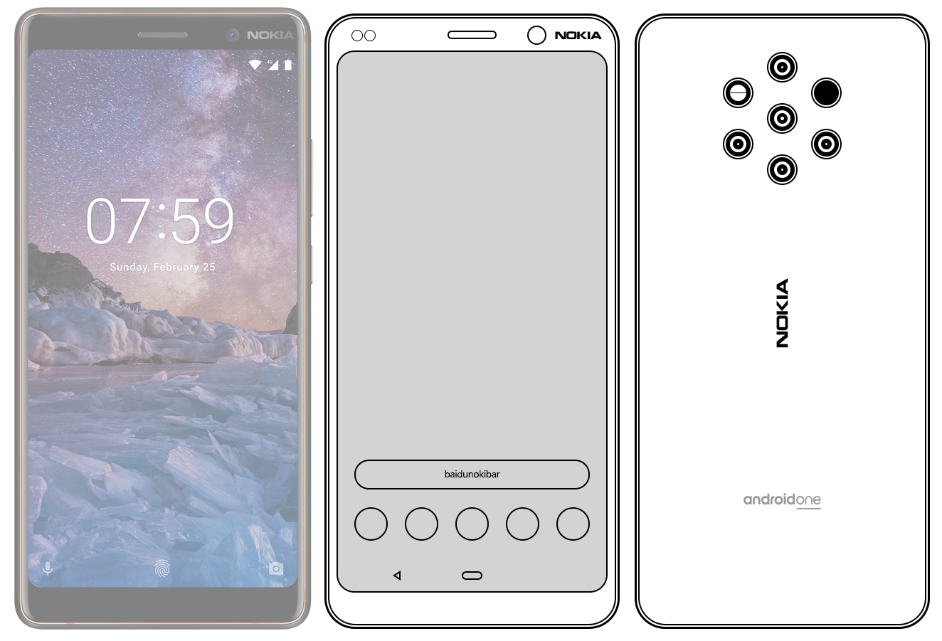 Nokia 9 design sketch