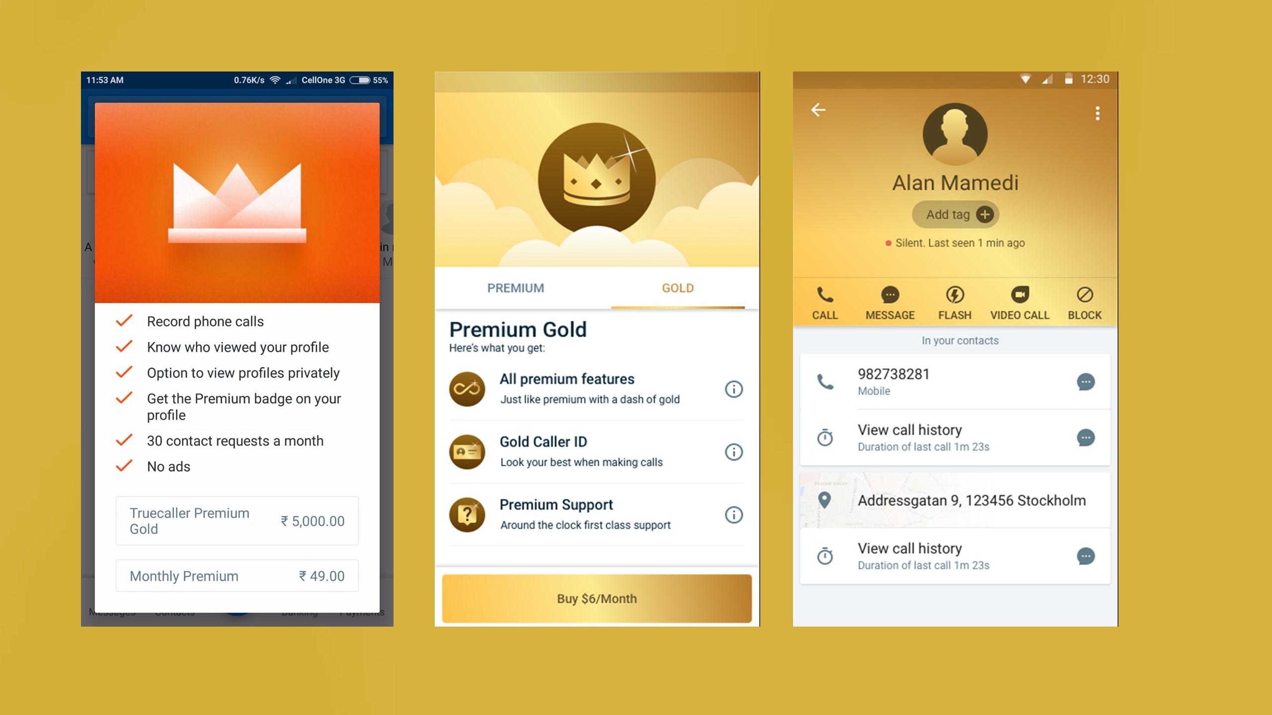 Truecaller for Android updated with support for Truecaller Gold and