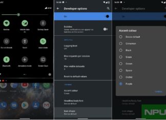 Android 10: How to change the accent colors