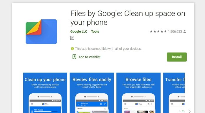 Files by Google for Android updated with dark theme and more