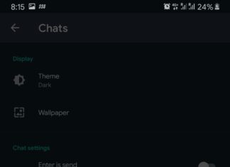 WhatsApp Beta for Android gets Dark Theme on Android