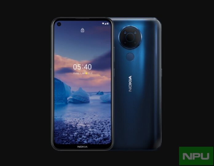 Nokia 5.4 Polar Night model
