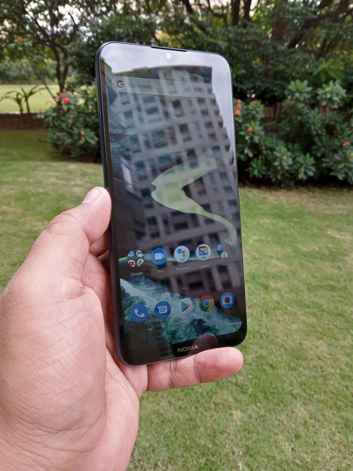 Nokia C20 Plus front angular