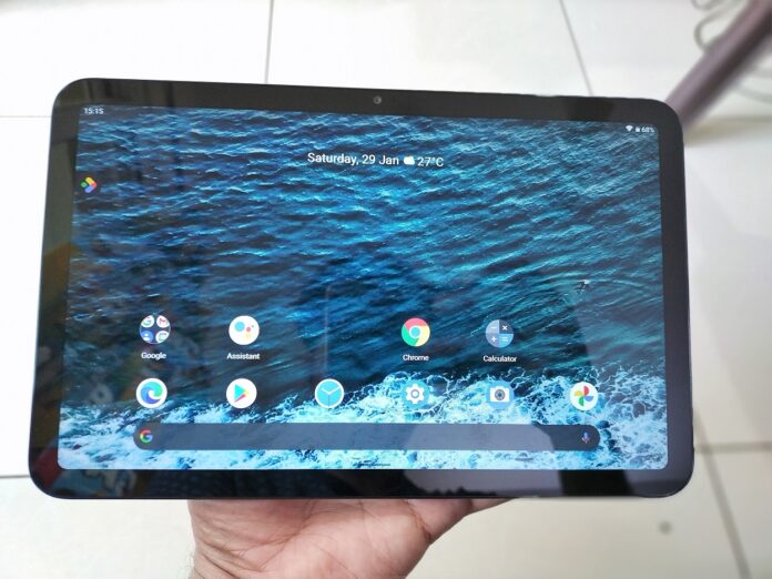 Nokia T20 Landscape mode