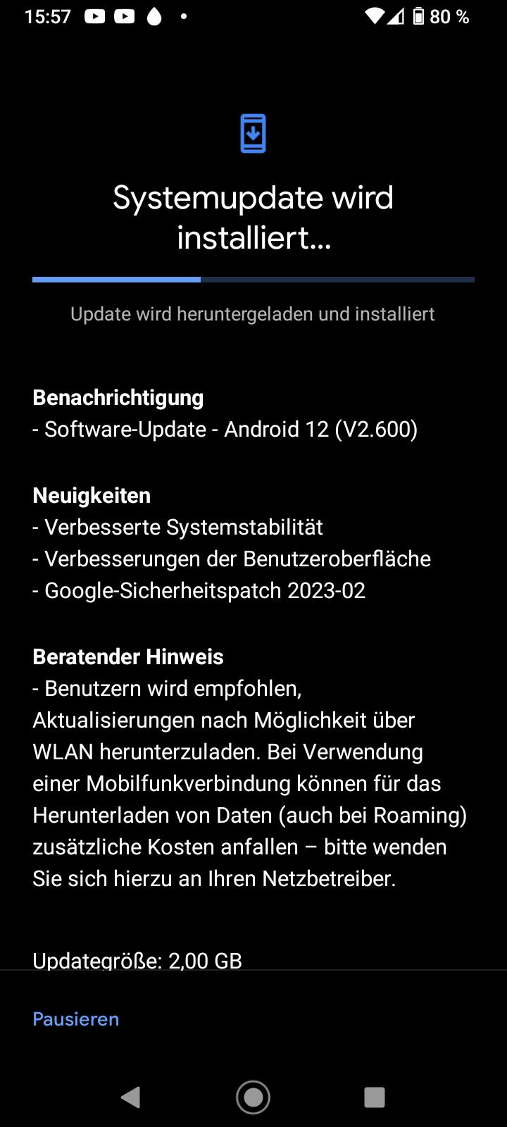 nokia g21 update android 12