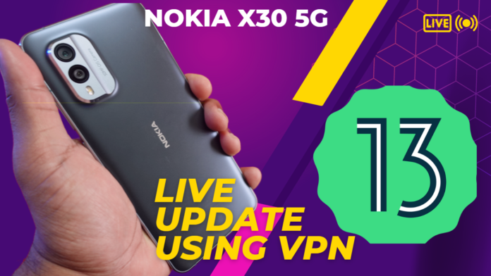Nokia X30 5G Android 13 Hero Image