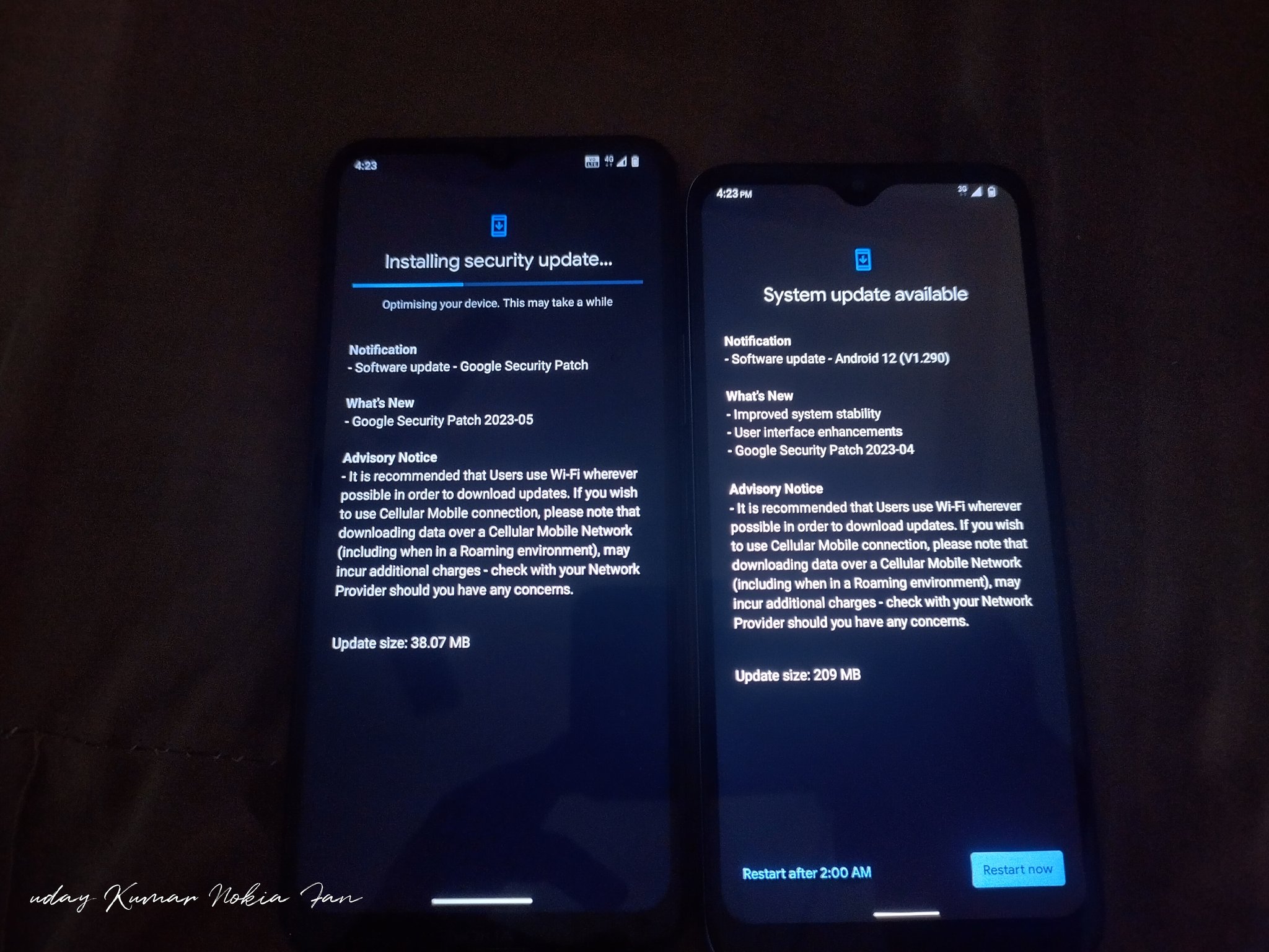 nokia g11 update android 12