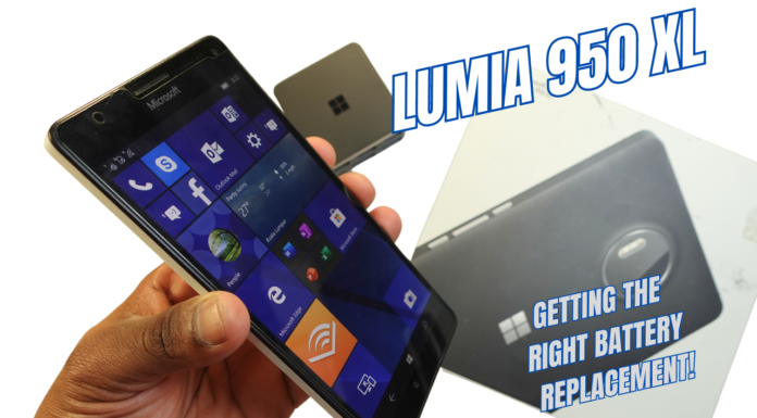 Lumia 950 XL Rebirth : Guide for the BEST replacement battery.