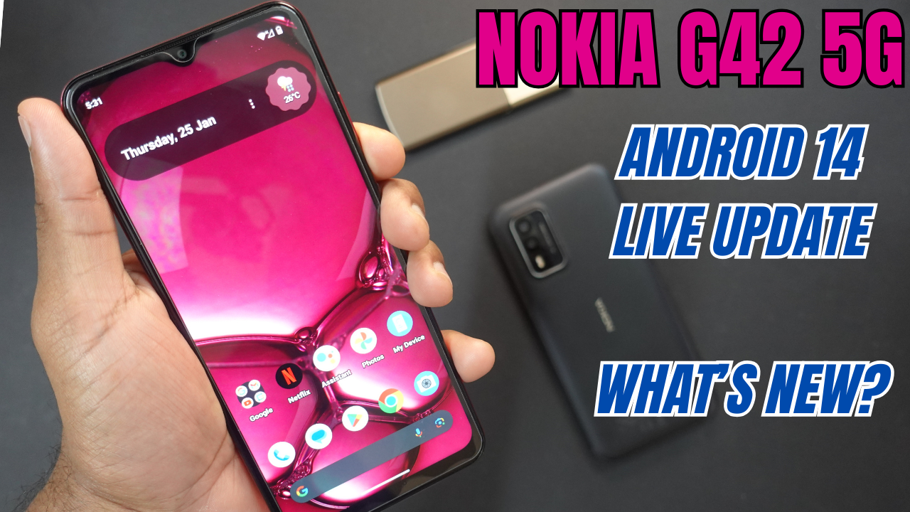 Nokia G42 5G Android 14 Live Update - Nokiapoweruser