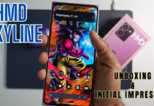 HMD Skyline has free Nokia Clarity Earbuds 2 Pro on offer in UK & European markets HMD Skyline hands-on image