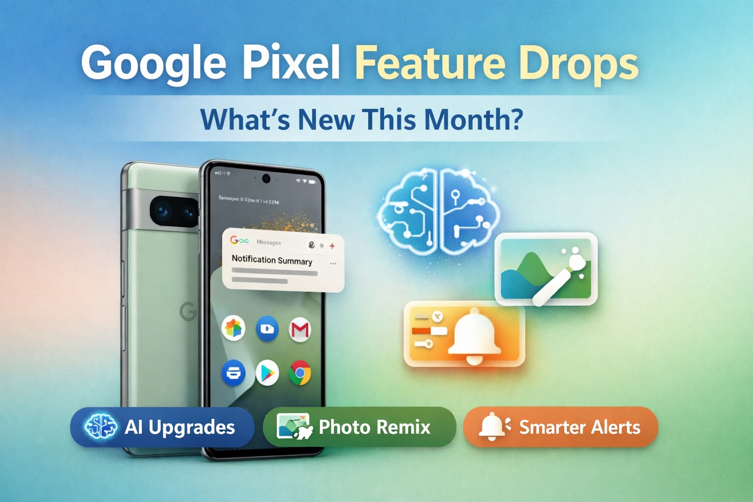 Google Pixel Feature Drops Explained