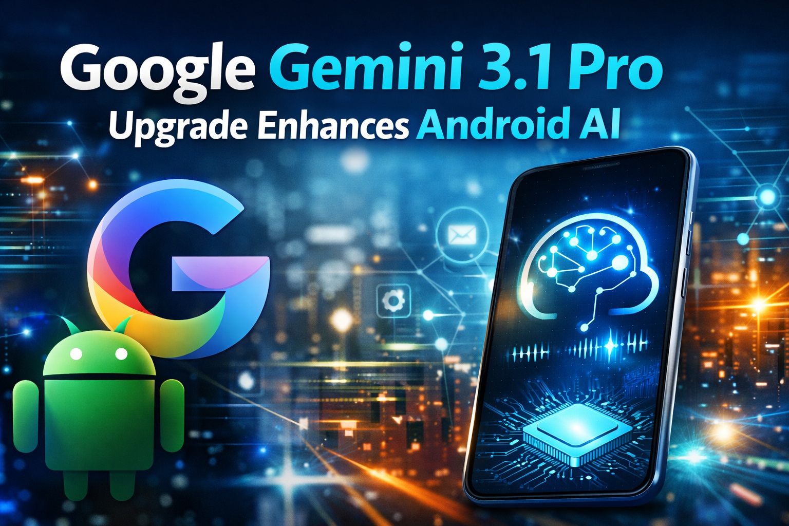 Google Gemini 3.1 Pro Upgrade Enhances Android AI