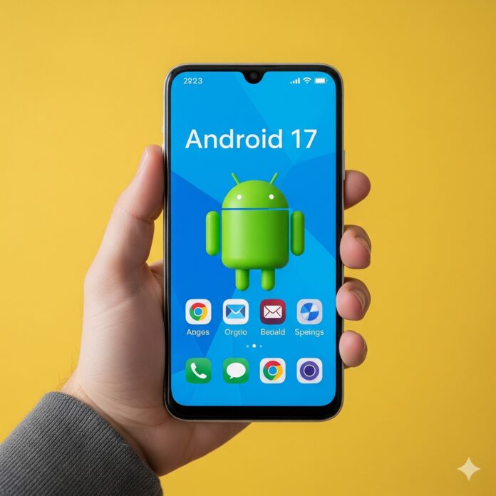 Android 17 on a flagship Android smartphone Google is rewriting the mobile OS rules with Android 17. Discover the massive UI overhaul, "Project Astra" AI integration, Native app lock, Frosted Glass Aesthetic & Release Dates