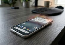 A close-up view of a Google Pixel 10 Pro showing a critical system warning about high CPU usage and heat after the April update.