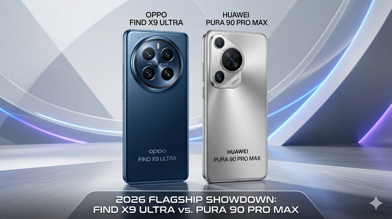 Oppo Find X9 vs. Huawei Pura 90: Which Camera King Wins?