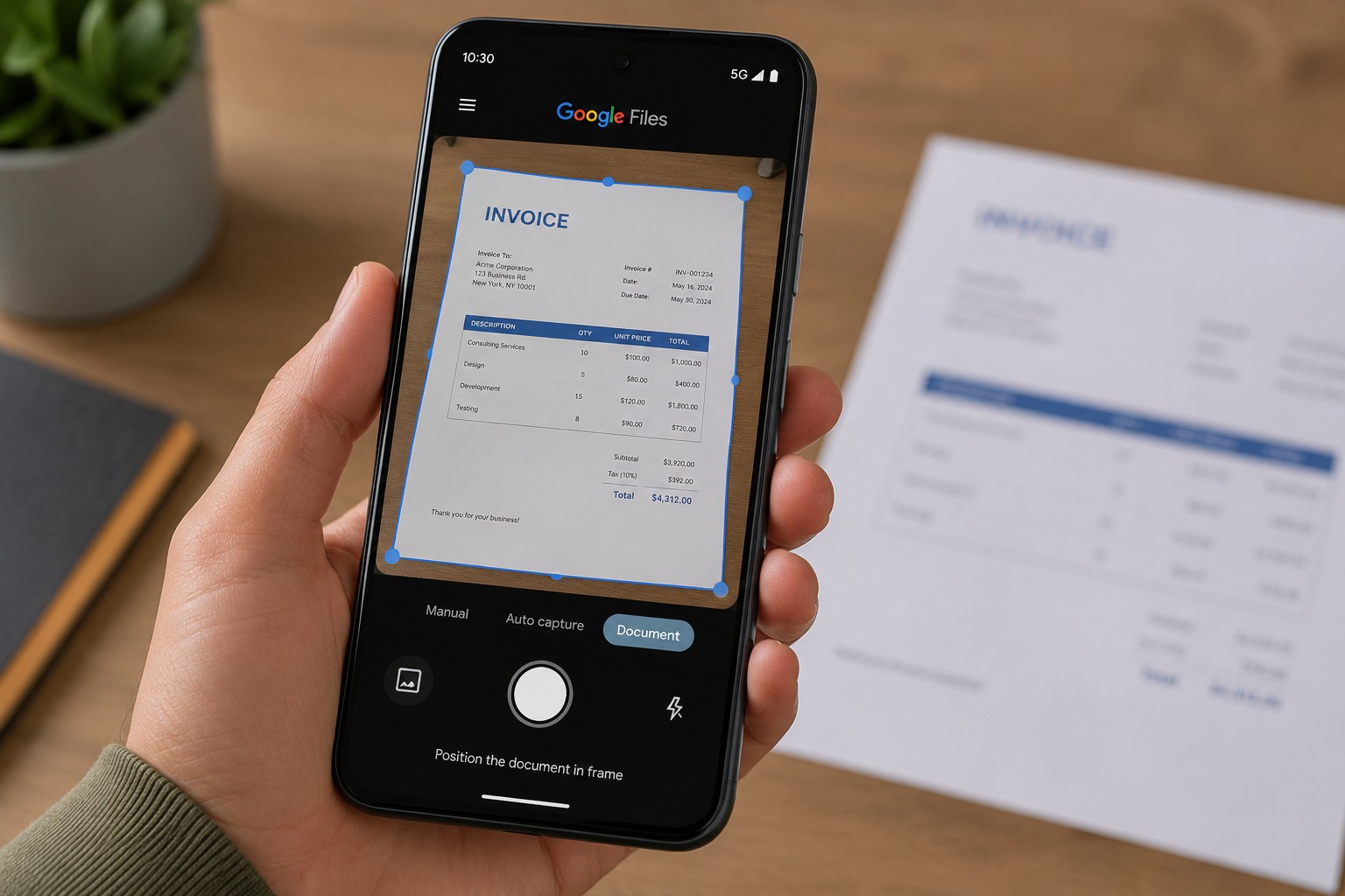 Google Rolls Out AI Document Scanner for Drive and Files