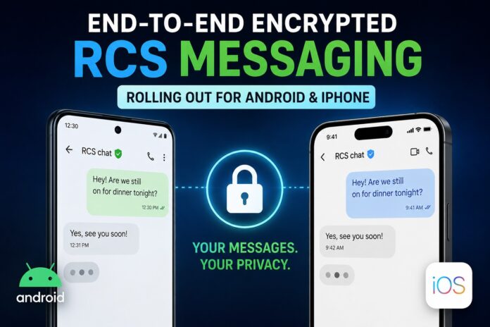 Secure RCS messaging announcement