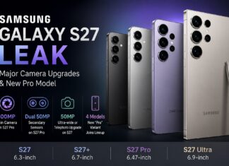 Samsung Galaxy S27 Leak Hints at Huge Camera Upgrades and New Pro Model