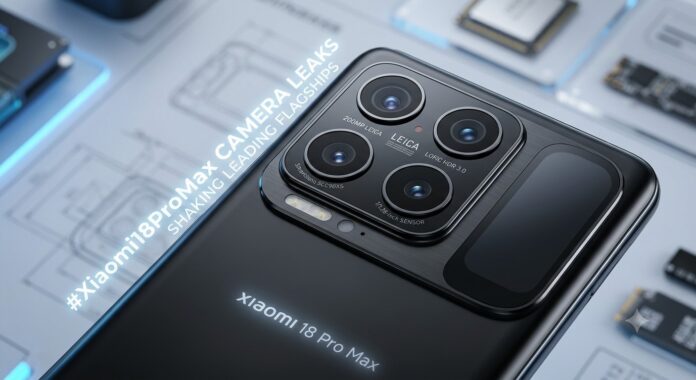 Xiaomi 18 Pro Max leaked camera design with 200MP Leica branding