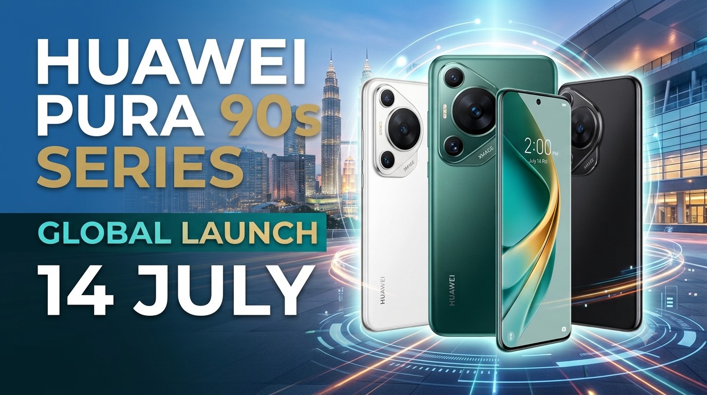 Huawei Pura 90s Series global launch set for July 14