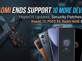 Xiaomi Ends Support for 10 More Devices: HyperOS Updates, Security Patches Stop for Xiaomi 12, POCO X5, Redmi K60E & More