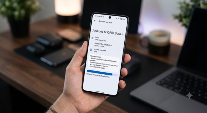 Google Releases Unexpected Android 17 QPR1 Beta 8 to Fix Severe Audio & Fingerprint Bugs