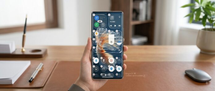 OriginOS 7 Leak Reveals Fully Customizable Control Centre & 'Liquid Glass' Dock Bar