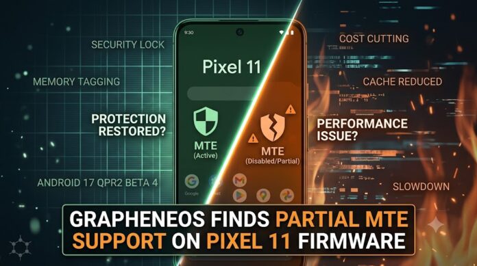 GrapheneOS Pixel 11 MTE Support Restored in Android 17 QPR2 Beta 4 ...