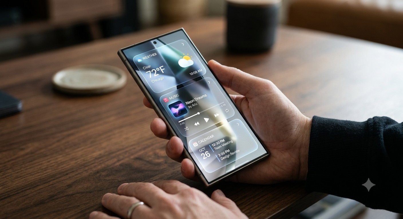 Samsung Fluid AI Design System: Future of One UI 10 or Galaxy OS ...